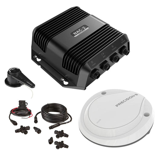 Suncoast Marine and Auto offers Simrad NAC-2 Autopilot Core Pack - NAC-2, Precision-9, RF25N & N2k Starter Kit [000-13335-001]