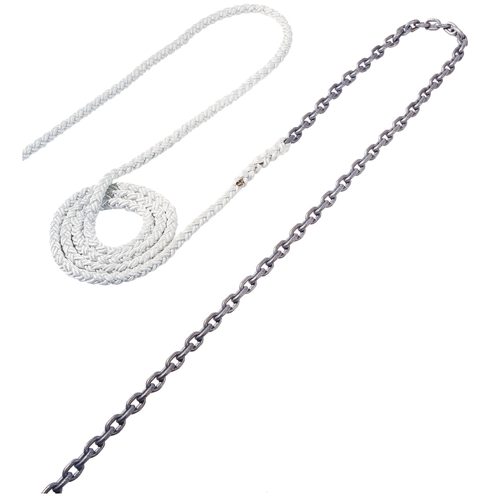 Suncoast Marine and Auto offers Maxwell Anchor Rode - 15-1/4" Chain to 150-1/2" Nylon Brait [RODE38]