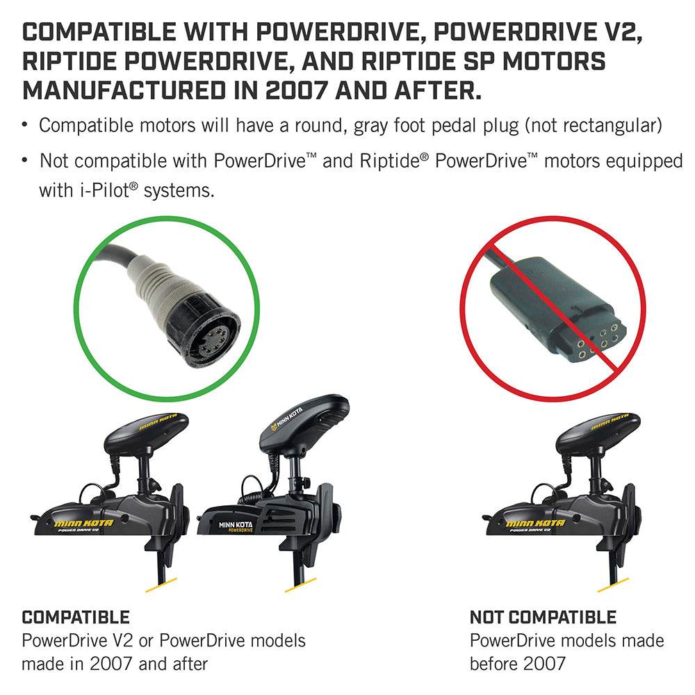 Suncoast Marine and Auto offers Minn Kota PowerDrive Foot Pedal - ACC Corded [1866070]