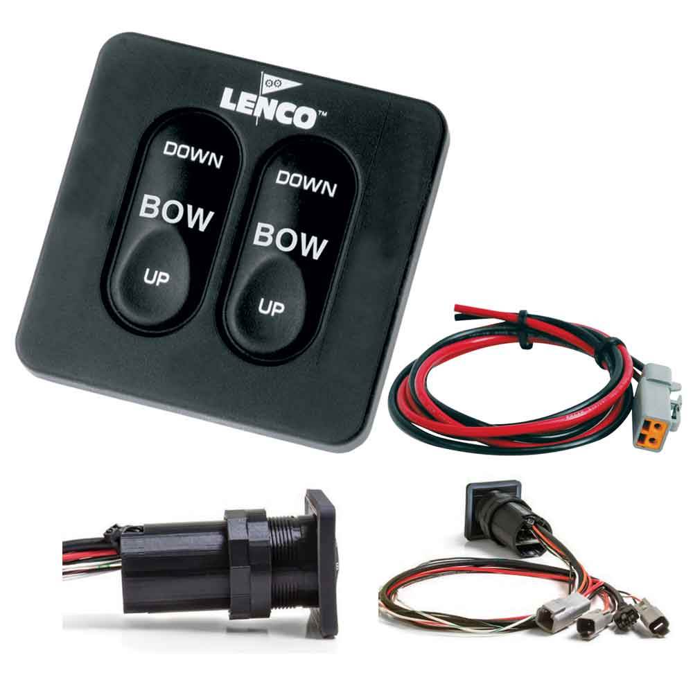 Suncoast Marine and Auto offers Lenco Standard Integrated Tactile Switch Kit w/Pigtail f/Single Actuator Systems [15169-001]