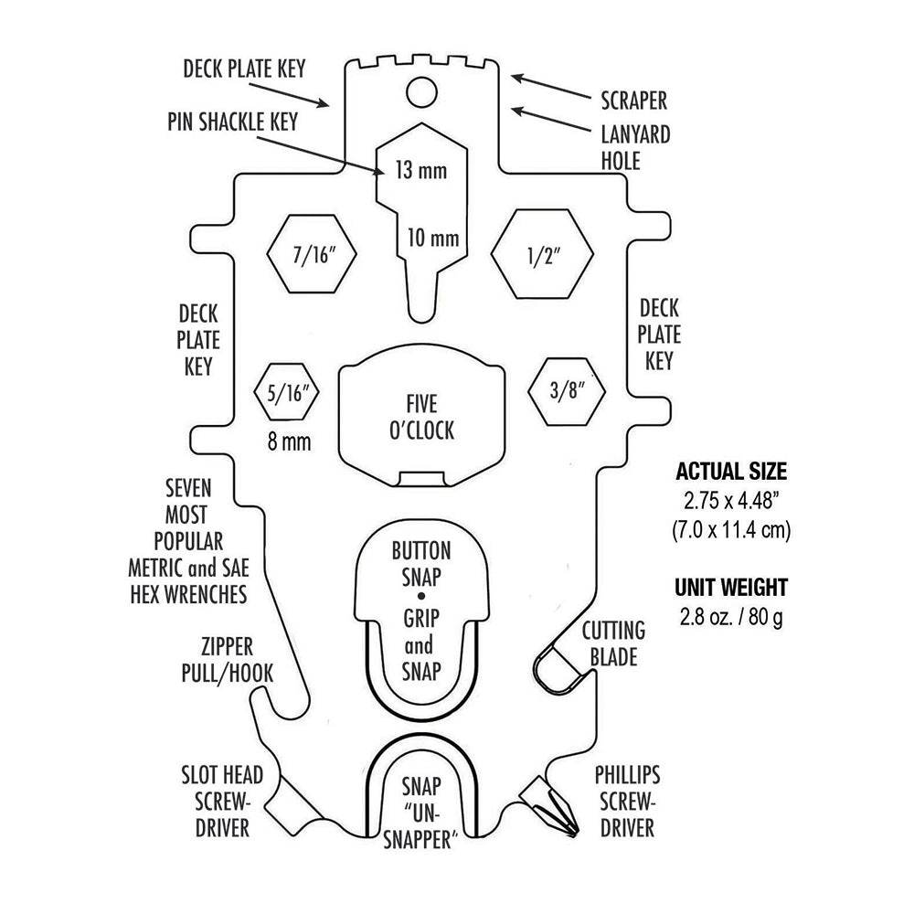 Suncoast Marine and Auto offers Davis Snap Tool Multi-Key [382]