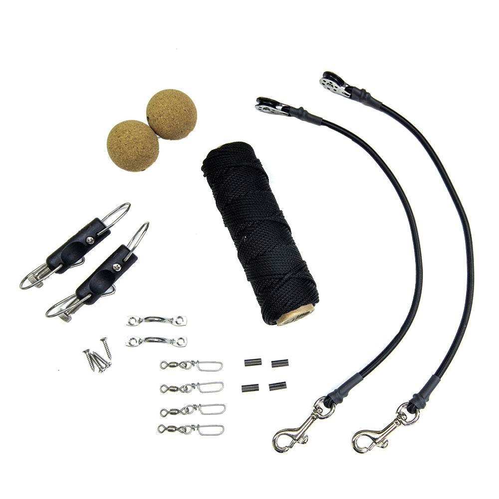 Suncoast Marine and Auto offers Tigress Elite Rigging Kit - Black Nylon [88603]