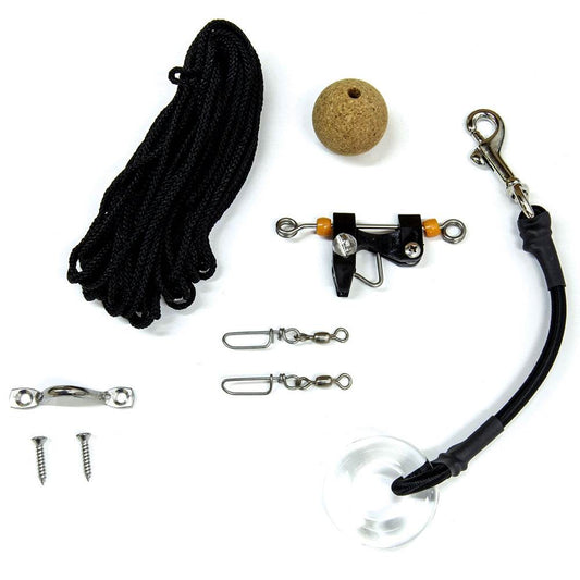 Suncoast Marine and Auto offers Tigress Center Rigger Kit - Black Nylon [88610]