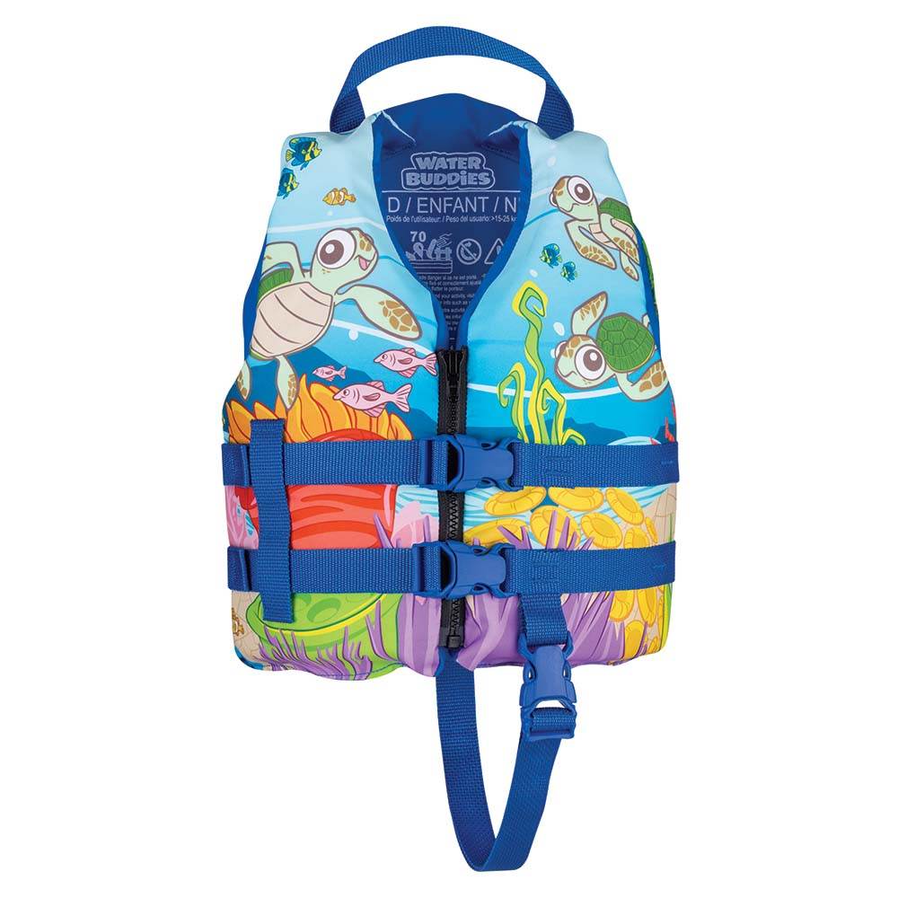 Suncoast Marine and Auto offers Full Throttle Water Buddies Vest - Child 30-50lbs - Turtle [104300-500-001-17]