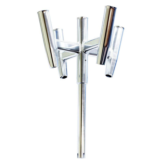 Suncoast Marine and Auto offers Tigress Five Banger Aluminum Rod Holder - Straight Butt [88157]