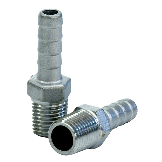 Suncoast Marine and Auto offers Tigress Stainless Steel Pipe to Hose Adapter - 1/4" IPS [77910]