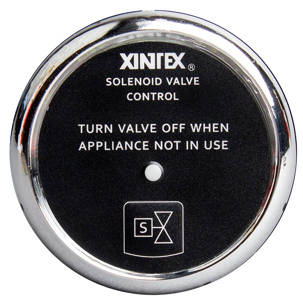 Suncoast Marine and Auto offers Fireboy-Xintex Propane Control Solenoid Valve w/Chrome Bezel Display [C-1C-R]