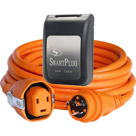 Suncoast Marine and Auto offers SmartPlug 30 AMP SmartPlug/Twist Type Cordset w/Black Inlet Cover- 50 [C30503BM30PB]