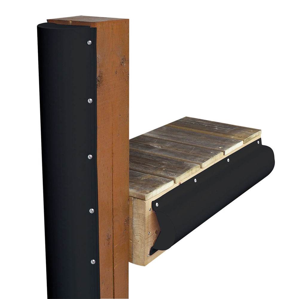 Suncoast Marine and Auto offers Dock Edge Piling Bumper - One End Capped - 6' - Black [1020-B-F]