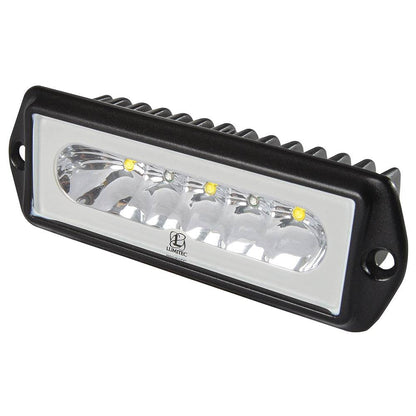 Suncoast Marine and Auto offers Lumitec Capri2 - Flush Mount LED Flood Light - Black Housing - 2-Color White/Blue Dimming [101186]