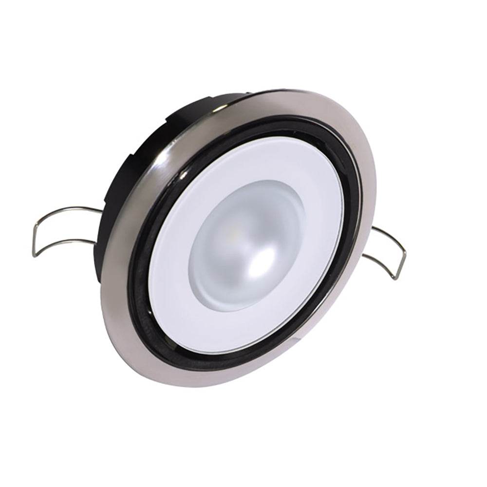 Suncoast Marine and Auto offers Lumitec Mirage Positionable Down Light - Spectrum RGBW Dimming - Polished Bezel [115117]