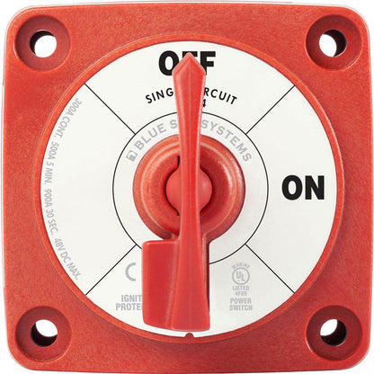 Suncoast Marine and Auto offers Blue Sea 6004 Single Circuit ON-OFF w/Locking Key - Red [6004]