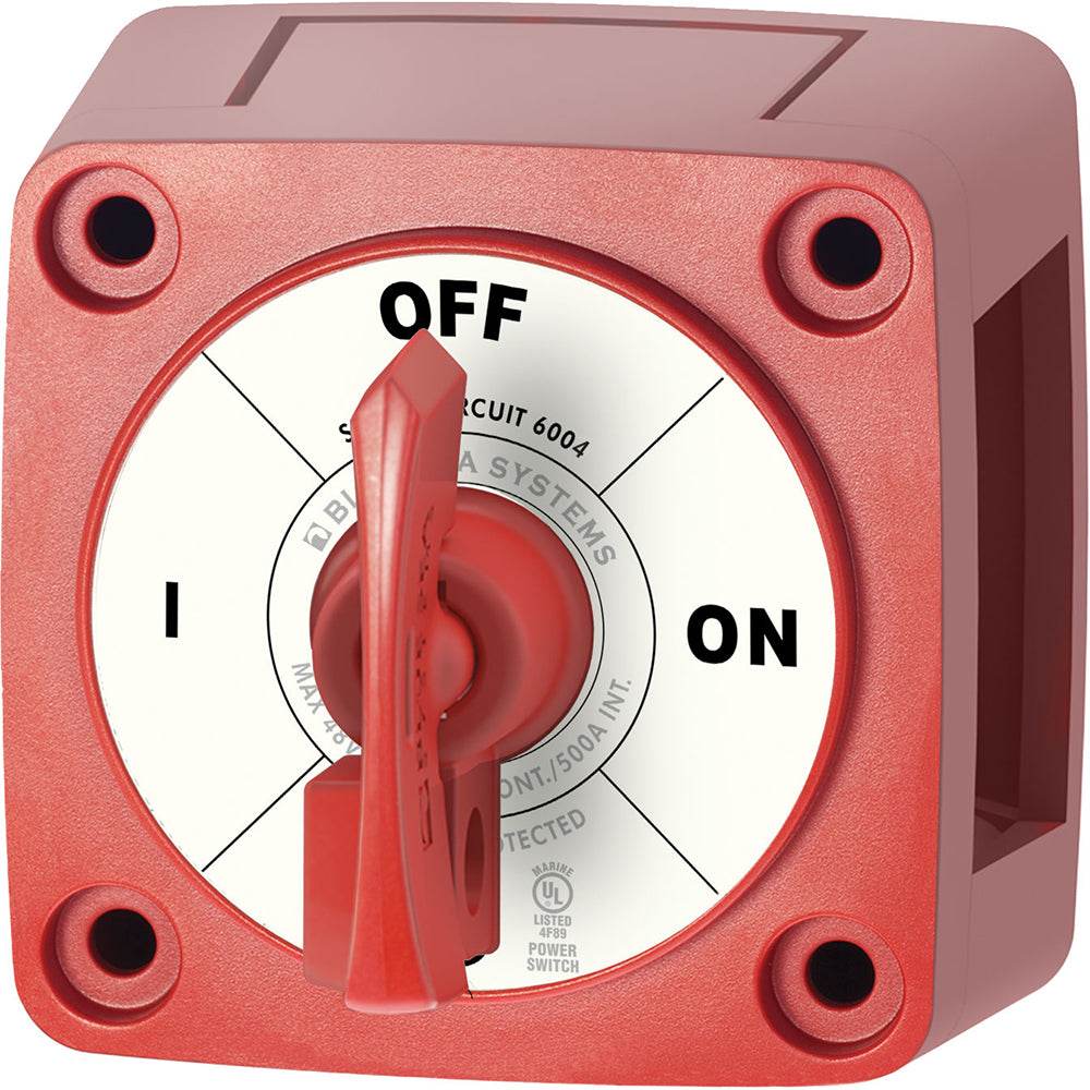 Suncoast Marine and Auto offers Blue Sea 6004 Single Circuit ON-OFF w/Locking Key - Red [6004]