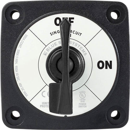 Suncoast Marine and Auto offers Blue Sea 6004200 Single Circuit ON-OFF w/Locking Key - Black [6004200]