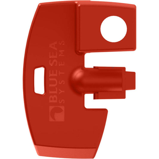 Suncoast Marine and Auto offers Blue Sea 7903 Battery Switch Key Lock Replacement - Red [7903]