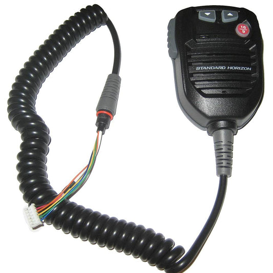 Suncoast Marine and Auto offers Standard Horizon Replacement VHF Mic f/GX2000B, GX2100B, GX2150B, GX2200B - Black [CS2308402]