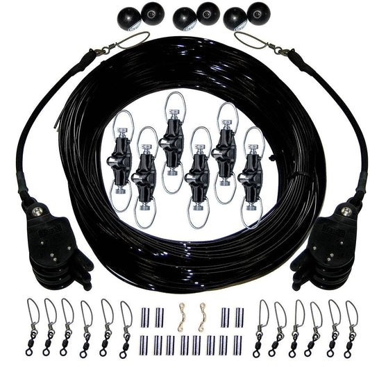 Suncoast Marine and Auto offers Rupp Triple Rigging Kit W/Lok-Ups Nok-Outs - 460' Black Mono Cord [CA-0160-MO]