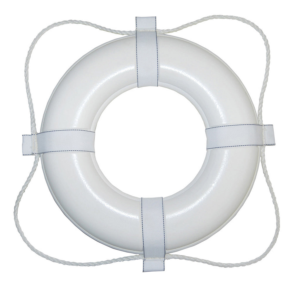 Suncoast Marine and Auto offers Taylor Made White 30" Foam Ring Buoy w/White Grab Line [380]