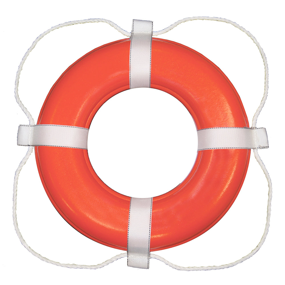 Suncoast Marine and Auto offers Taylor Made Foam Ring Buoy - 30" - Orange w/White Grab Line [383]