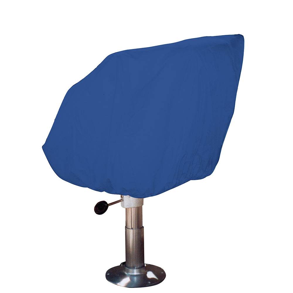 Suncoast Marine and Auto offers Taylor Made Helm/Bucket/Fixed Back Boat Seat Cover - Rip/Stop Polyester Navy [80230]