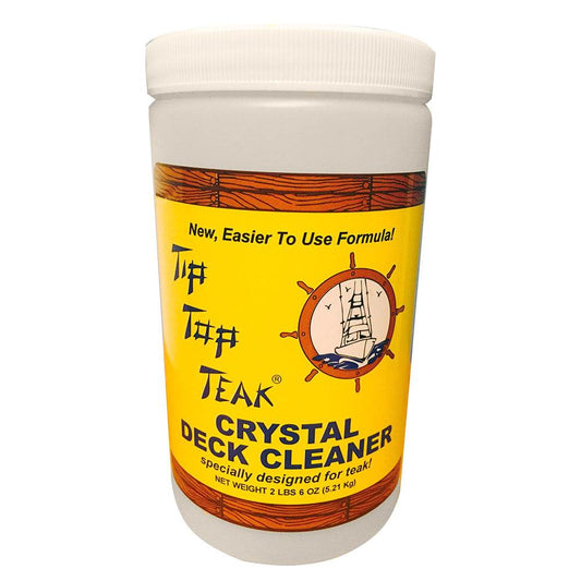 Suncoast Marine and Auto offers Tip Top Teak Crystal Deck Cleaner - Quart (2lbs 6oz) [TC 2000]