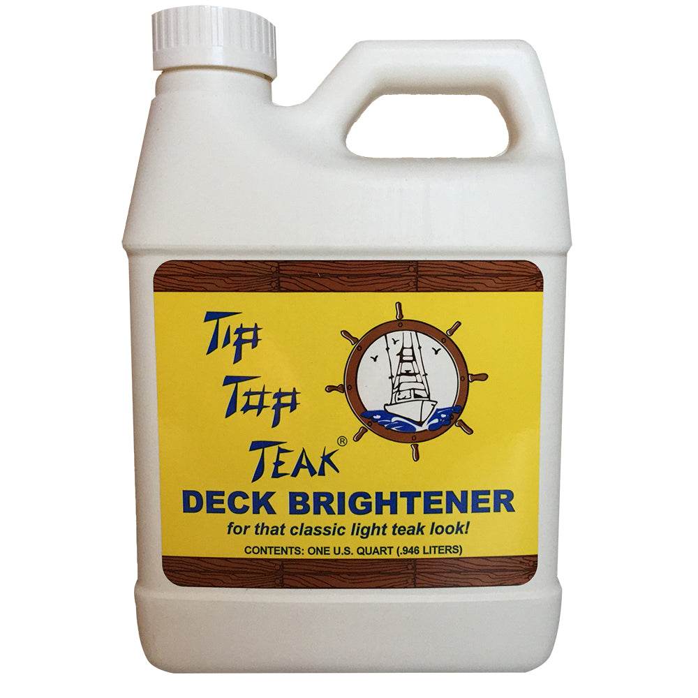 Suncoast Marine and Auto offers Tip Top Teak Deck Brightener - Quart [TB 3001]