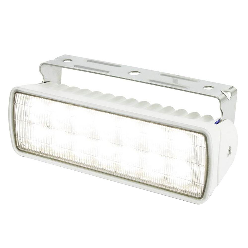 Suncoast Marine and Auto offers Hella Marine Sea Hawk-XLR LED Floodlight - White LED/White Housing [980740011]