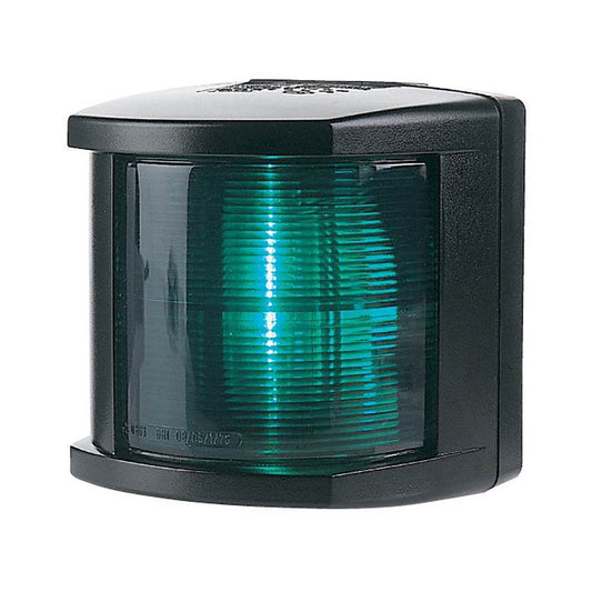 Suncoast Marine and Auto offers Hella Marine Starboard Navigation Light - Incandescent - 2nm - Black Housing - 12V [002984345]