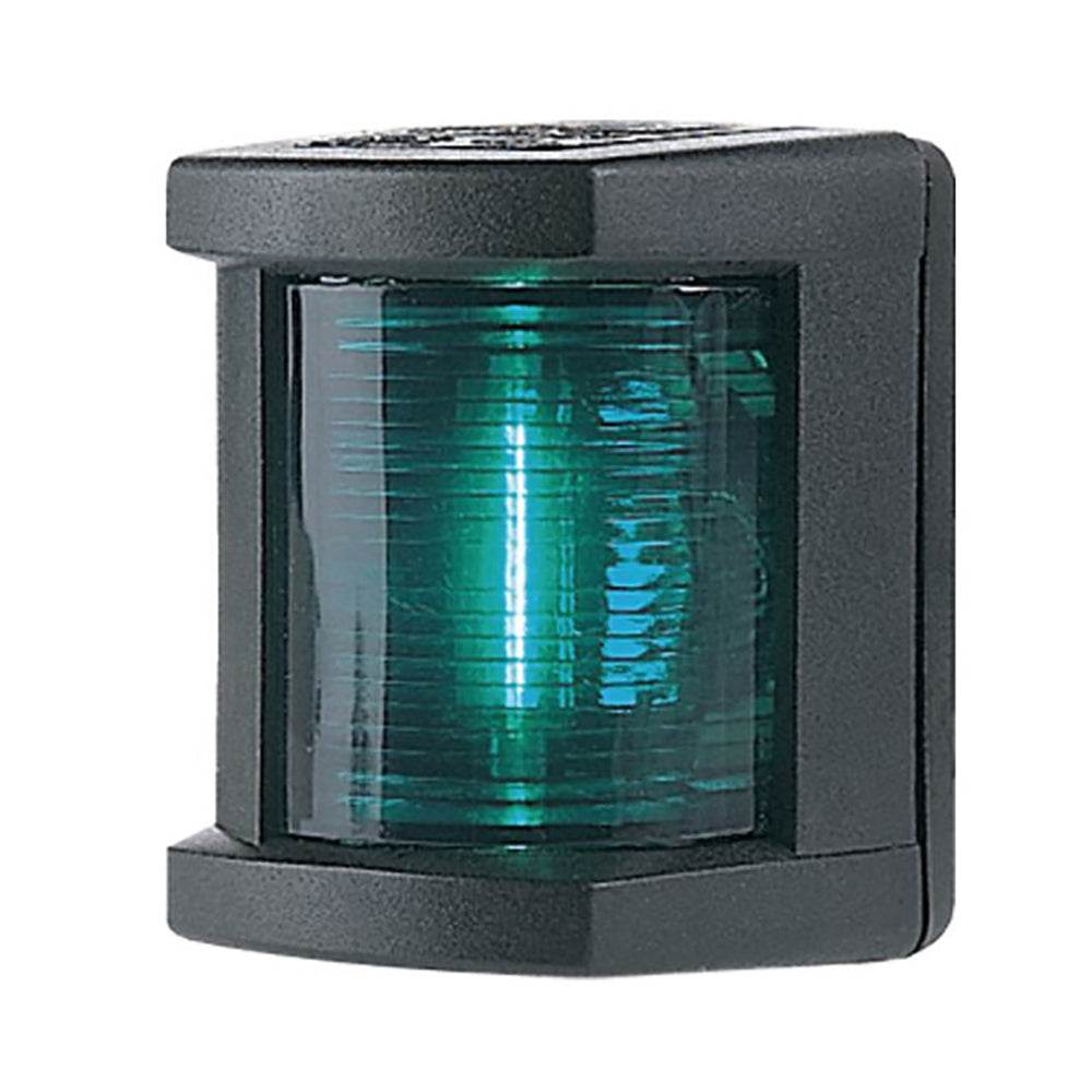 Suncoast Marine and Auto offers Hella Marine Starboard Navigation Lamp- Incandescent - 1nm - Black Housing - 12V [003562025]