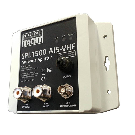 Suncoast Marine and Auto offers Digital Yacht SPL1500 Antenna Splitter VHF/AIS [ZDIGSPLK1500]