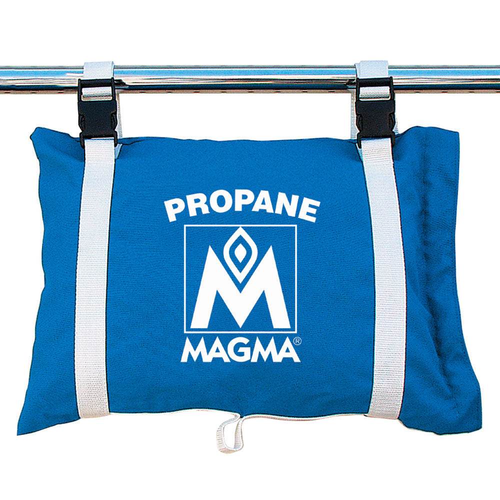 Suncoast Marine and Auto offers Magma Propane /Butane Canister Storage Locker/Tote Bag - Pacific Blue [A10-210PB]