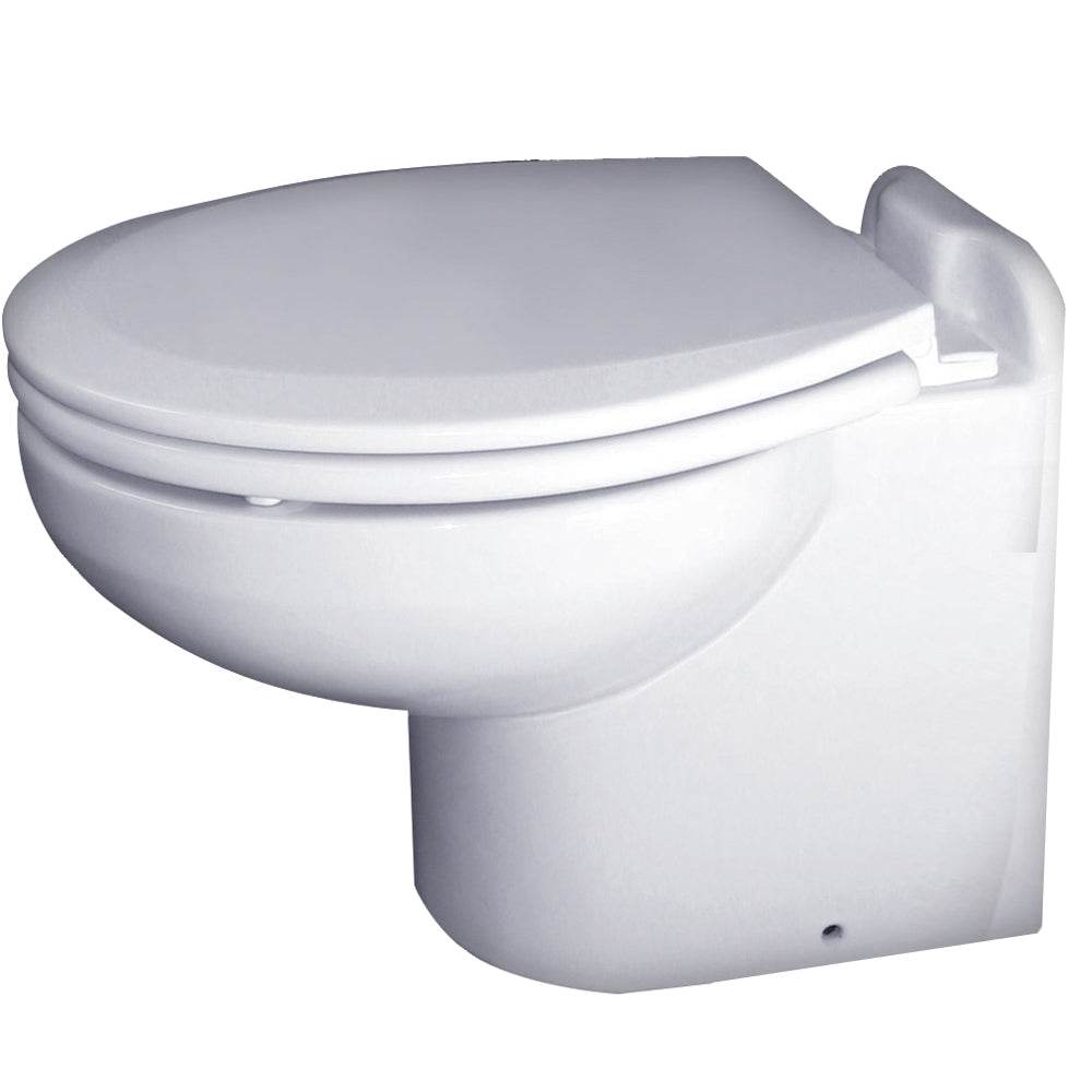 Suncoast Marine and Auto offers Raritan Marine Elegance - Household Style - White - Freshwater Solenoid - Smart Toilet Control - 12v [221HF012]