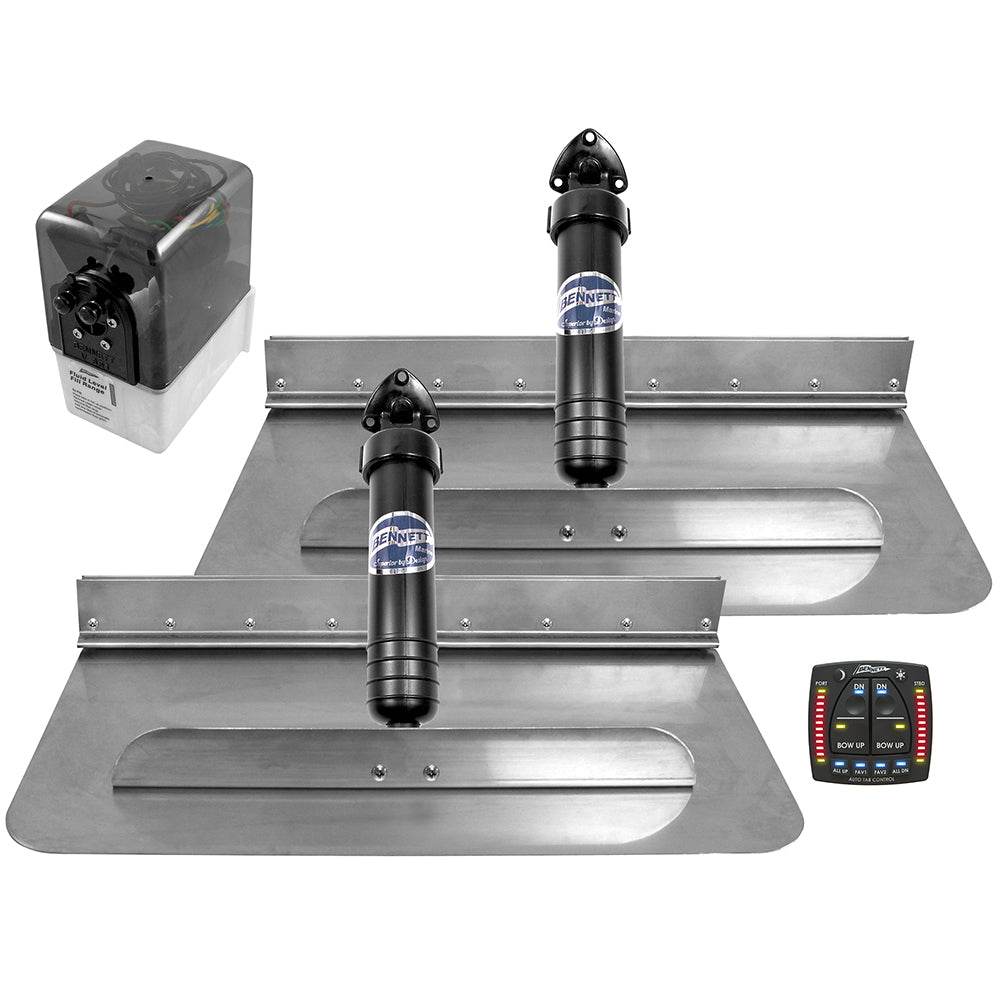 Suncoast Marine and Auto offers Bennett 1812ATP 18 x 12 Hydraulic Trim Tabs with ATP [1812ATP]