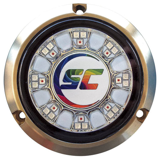 Suncoast Marine and Auto offers Shadow-Caster SCR-24 Bronze Underwater Light - 24 LEDs - Full Color Changing [SCR-24-CC-BZ-10]