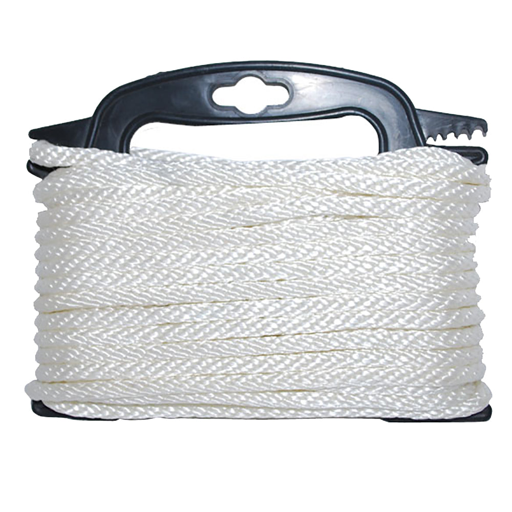 Suncoast Marine and Auto offers Attwood Braided Nylon Rope - 3/16" x 100' - White [117553-7]