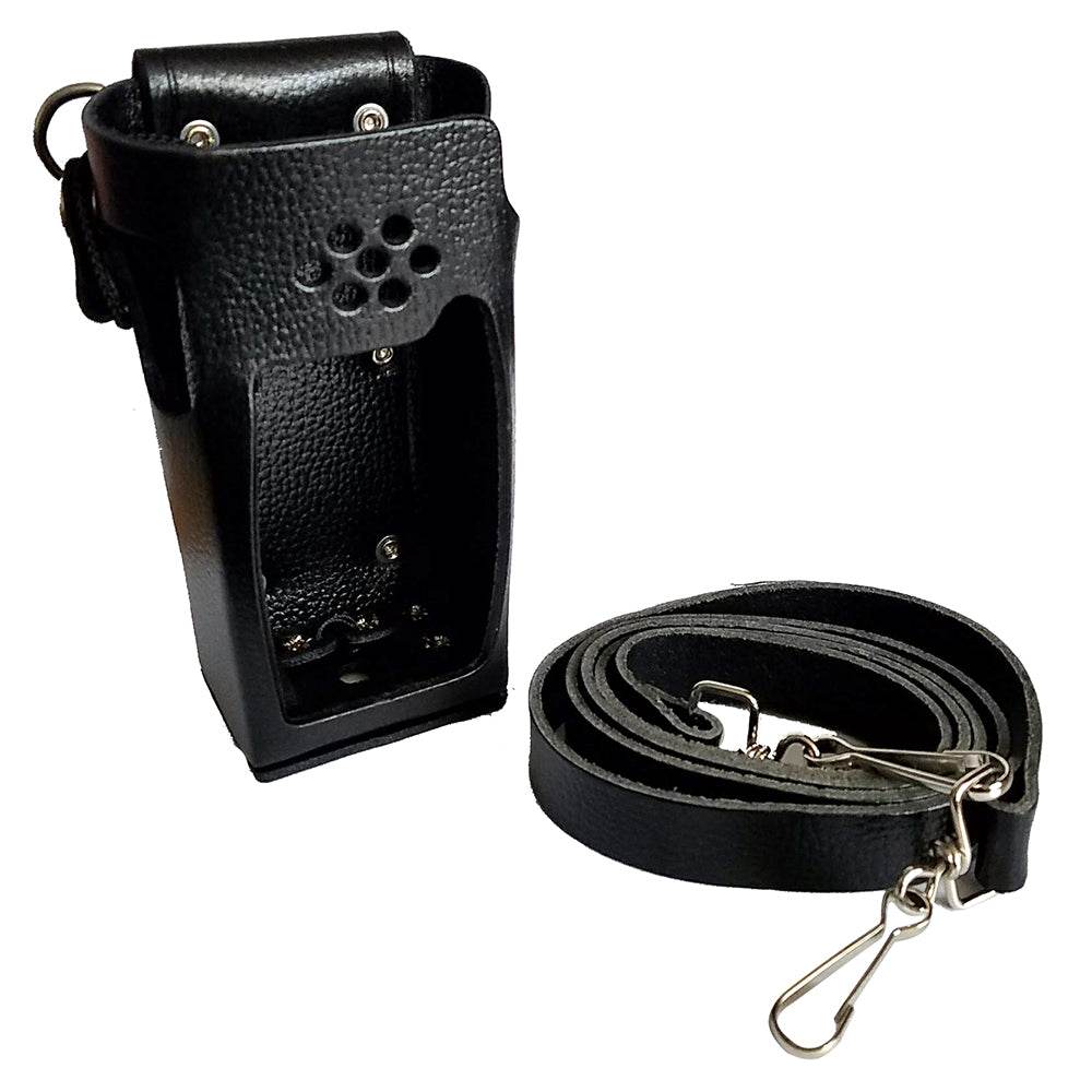 Suncoast Marine and Auto offers Standard Horizon Leather Case w/Belt Loop Shoulder Strap [SHC-18]