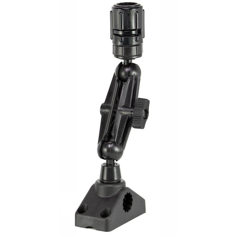 Suncoast Marine and Auto offers Scotty 152 Ball Mounting System w/Gear-Head Adapter, Post Combination Side/Deck Mount [0152]