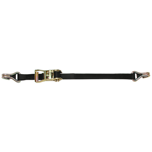 Suncoast Marine and Auto offers CargoBuckle Ratchet Strap Tie-Down w/Double J-Hooks Keeper - 1" x 12 [F14060]