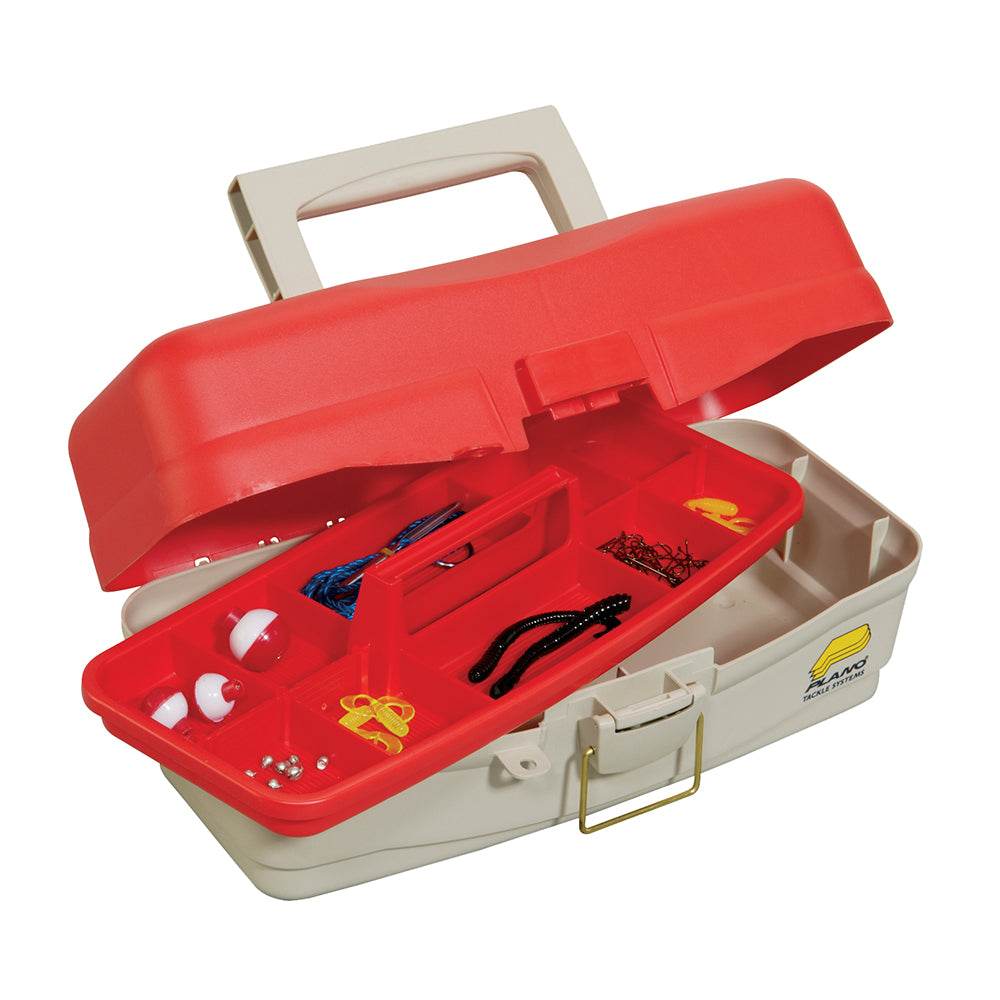 Suncoast Marine and Auto offers Plano Take Me Fishing Tackle Kit Box - Red/Beige [500000]