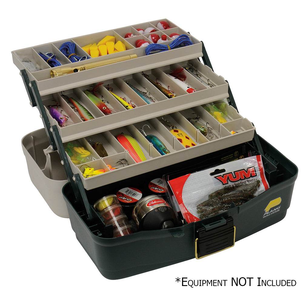 Suncoast Marine and Auto offers Plano Three-Tray Fixed Compartment Tackle Box [530006]