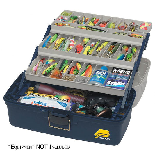 Suncoast Marine and Auto offers Plano Three-Tray Fixed Compartment Tackle Box - XL [613306]