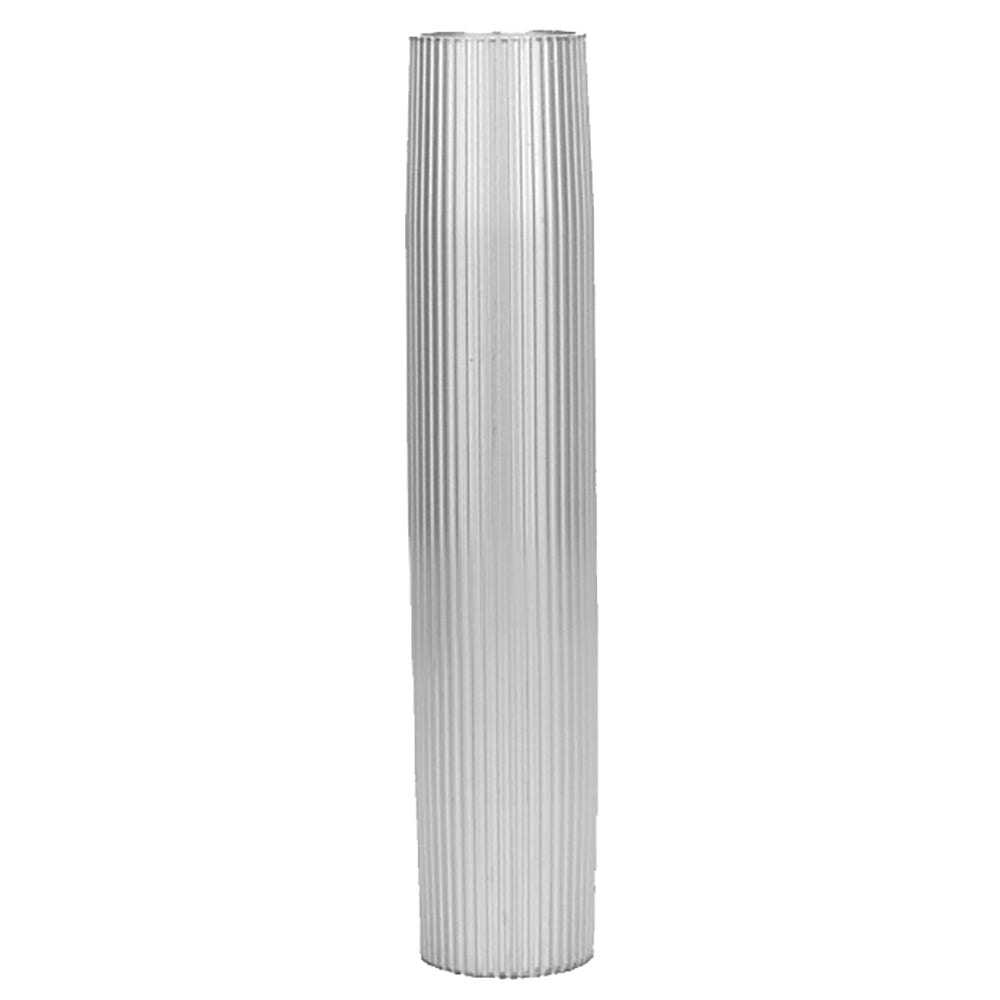 Suncoast Marine and Auto offers TACO Aluminum Ribbed Table Pedestal - 2-3/8" O.D. - 26" Length [Z60-8266VEL26-2]