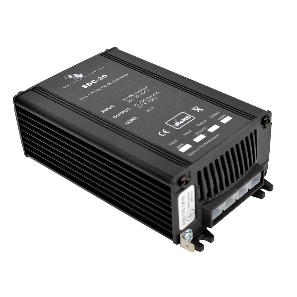 Suncoast Marine and Auto offers Samlex 30A Non-Isolated Step-Down 24VDC-12VDC Converter [SDC-30]