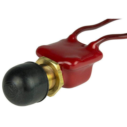 Suncoast Marine and Auto offers BEP 2-Position SPST PVC Coated Push Button Switch - OFF/(ON) [1001506]