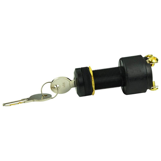 Suncoast Marine and Auto offers BEP 3-Position Nylon Ignition Switch - OFF/Ignition/Start [1001610]