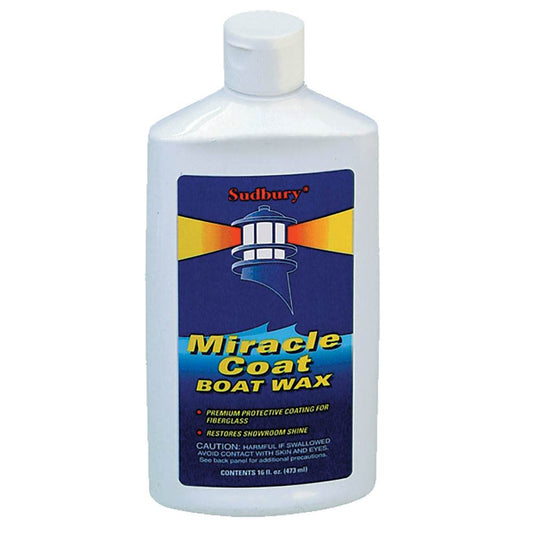 Suncoast Marine and Auto offers Sudbury Miracle Coat Boat Wax - 16oz Liquid [412]