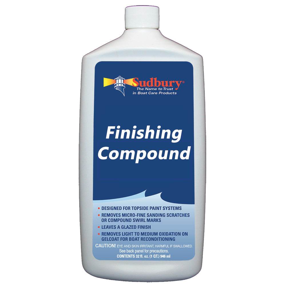 Suncoast Marine and Auto offers Sudbury Finishing Compound - 32oz Liquid [446]