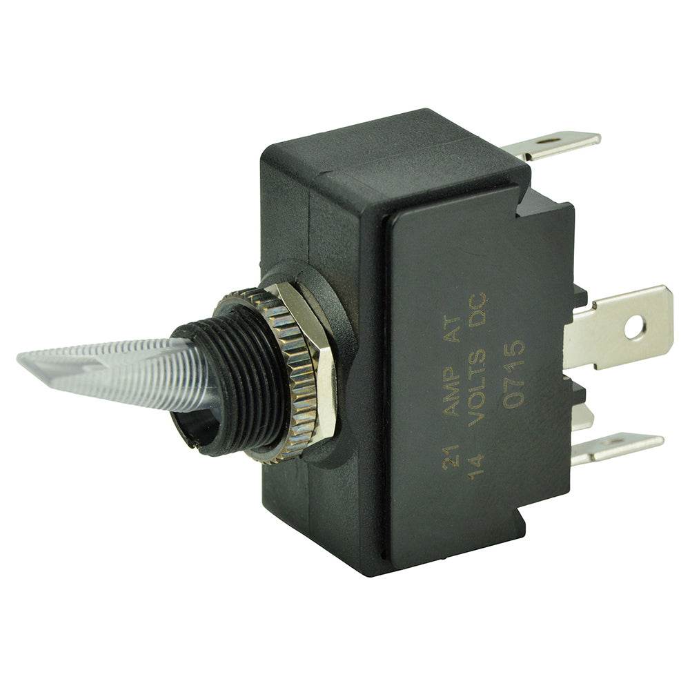 Suncoast Marine and Auto offers BEP SPST Lighted Toggle Switch - Red LED - 12V - ON/OFF [1001906]