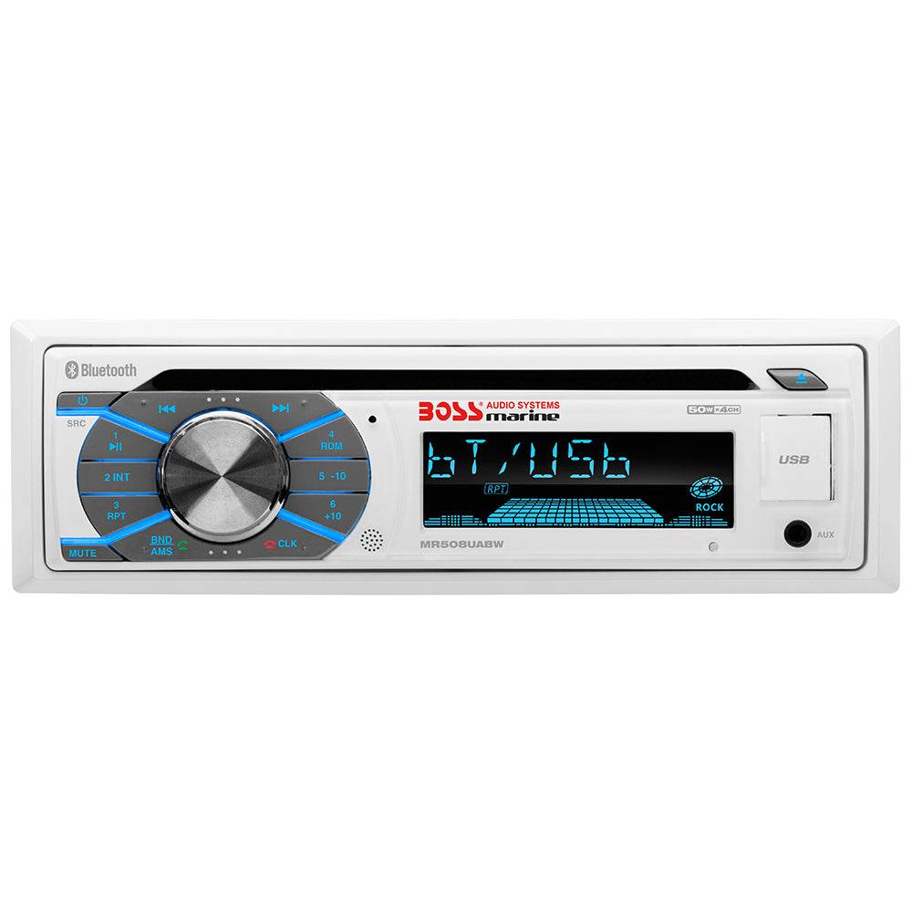 Suncoast Marine and Auto offers Boss Audio MR508UABW Marine Stereo w/AM/FM/CD/BT/USB [MR508UABW]