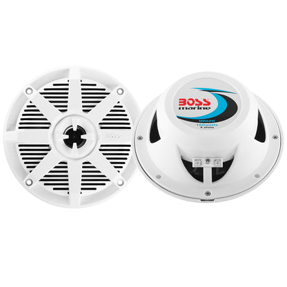 Suncoast Marine and Auto offers Boss Audio 5.25" MR52W Speaker - White - 150W [MR52W]